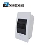 ZCEBOX hot selling 4way~36way transparent 12 way mcb electrical distribution box