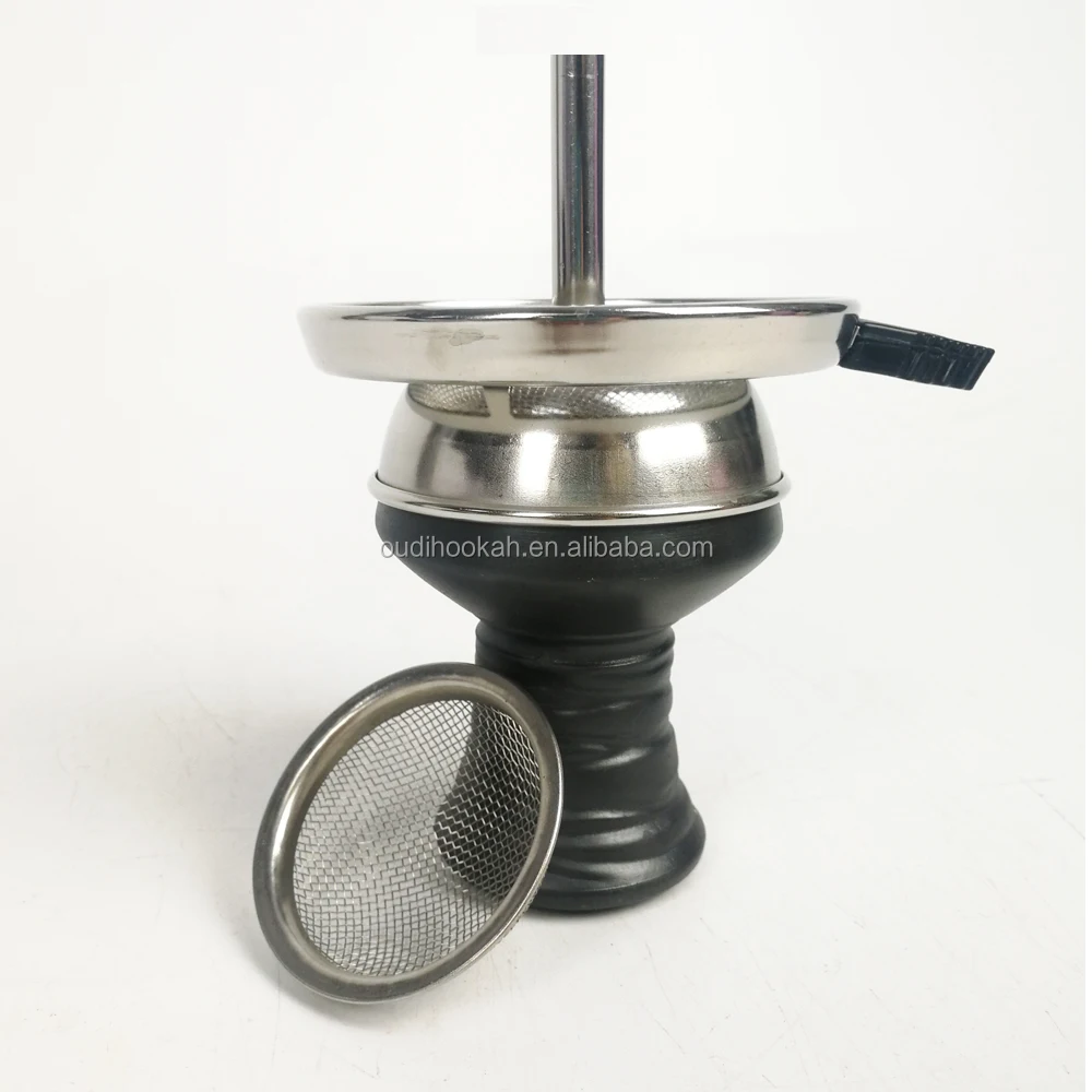 Hot Hookah Bowl Set Stone Bowl+charcoal Holder+iron Steel Mesh Hot Sale