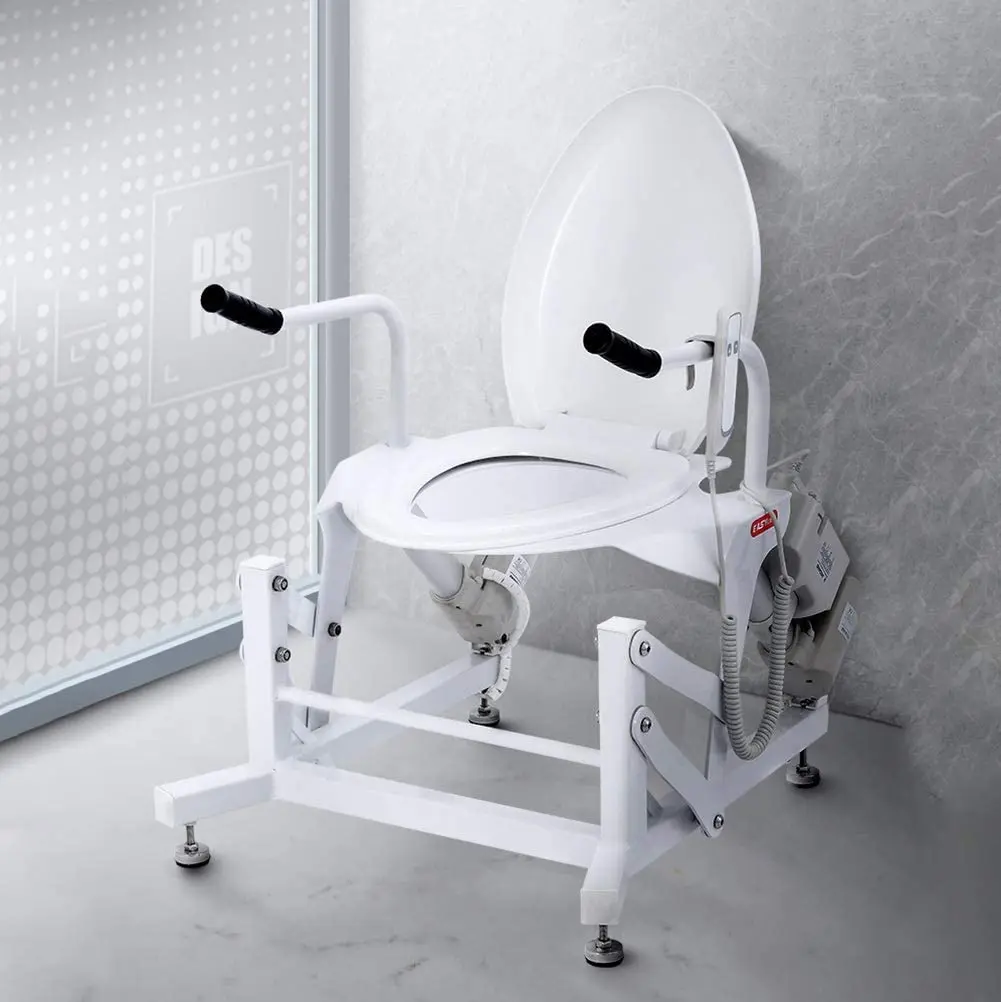 Chair Electric Toilet Incline Lift,Height Is Adjustable Frame Padded