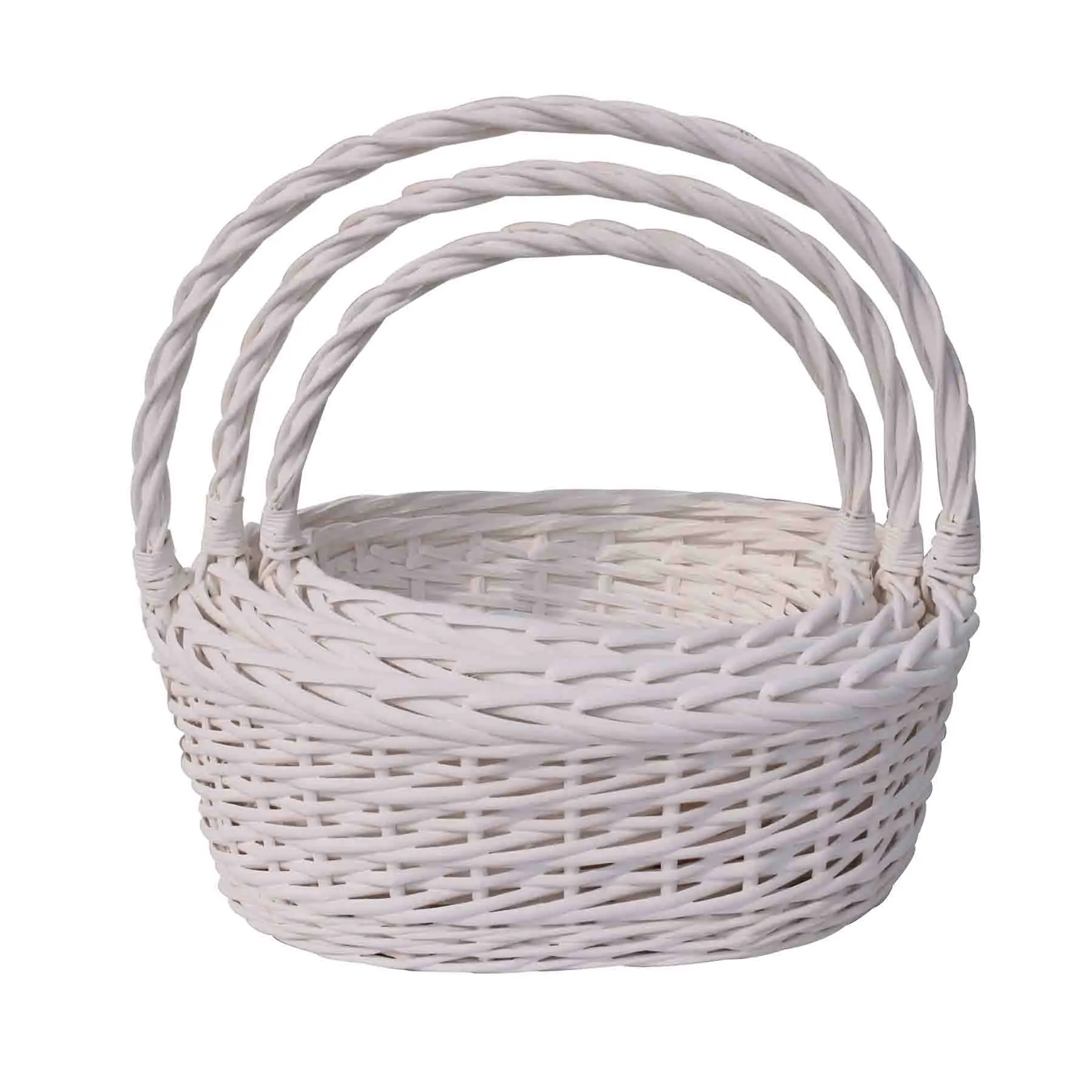 White Willow Woven Fruit Basket /wholesale Wicker Fruit Basket/ Wicker
