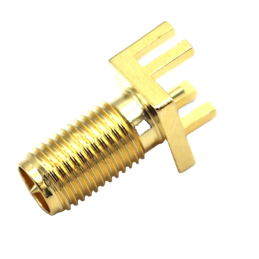 Tthread Female Adapter Panel Mount Connector Pcb Sma Molex Soldering