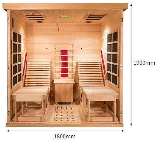 Luxuriöse Sauna