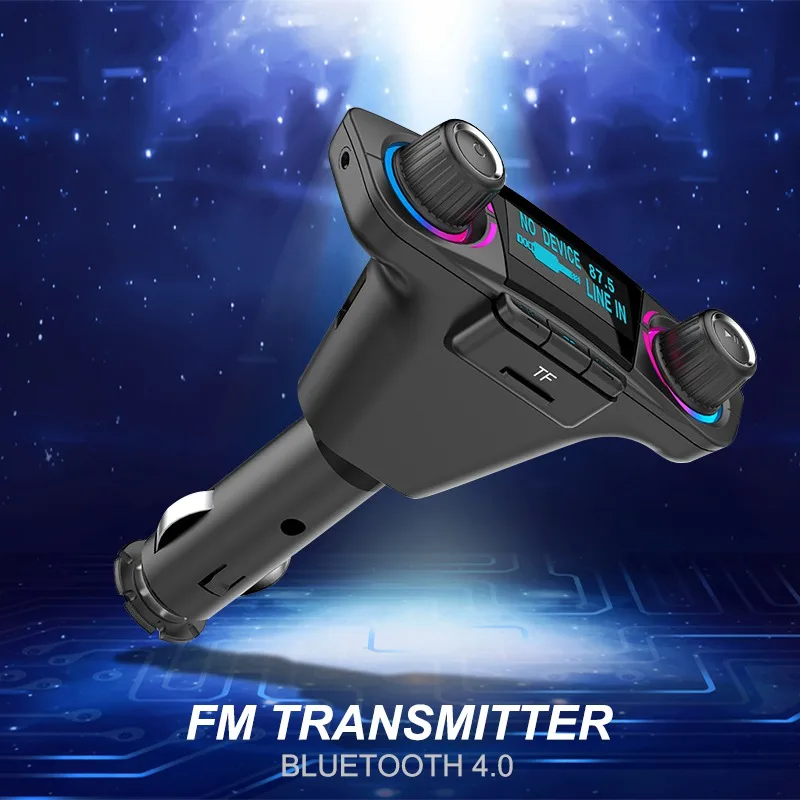 Bt06 Fm Transmitter With Car Mp3 Player Car Kit Stereo Receiver Dual