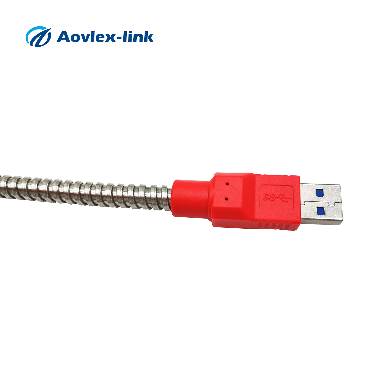 Usb 3.0 Male To Male Stainless Steel Superflex Cord Metal Clad Armored