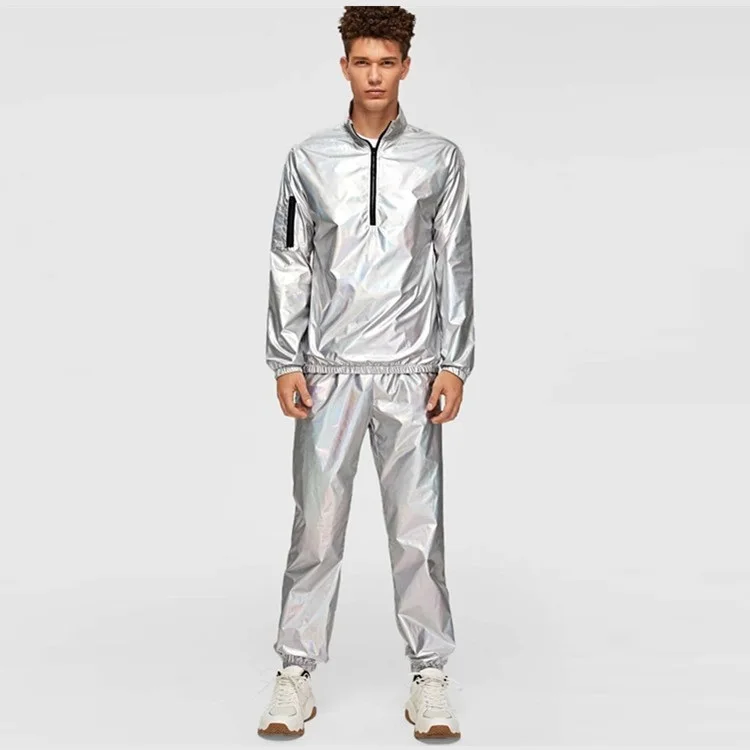 mens glitter tracksuit