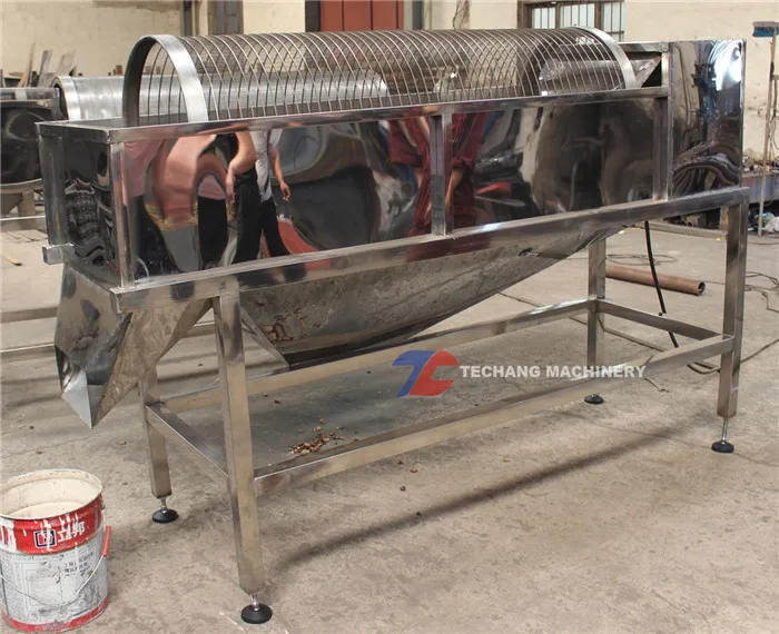 Carbon steel firewood rotary drum trommel screen