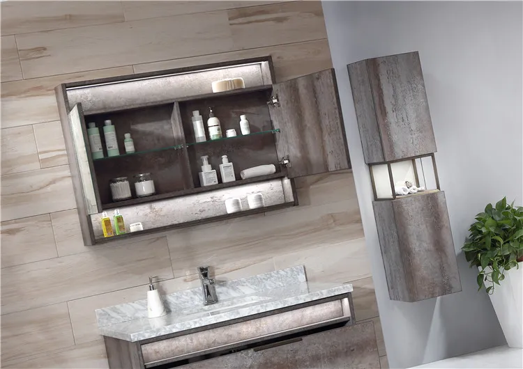 Oem Yeni Tasarım Lavabo Banyo Combo Vanity Mobilya 42 Inç Banyo Oem Yeni Tasarım Lavabo Banyo Combo Vanity Mobilya 42 Inç Banyo
