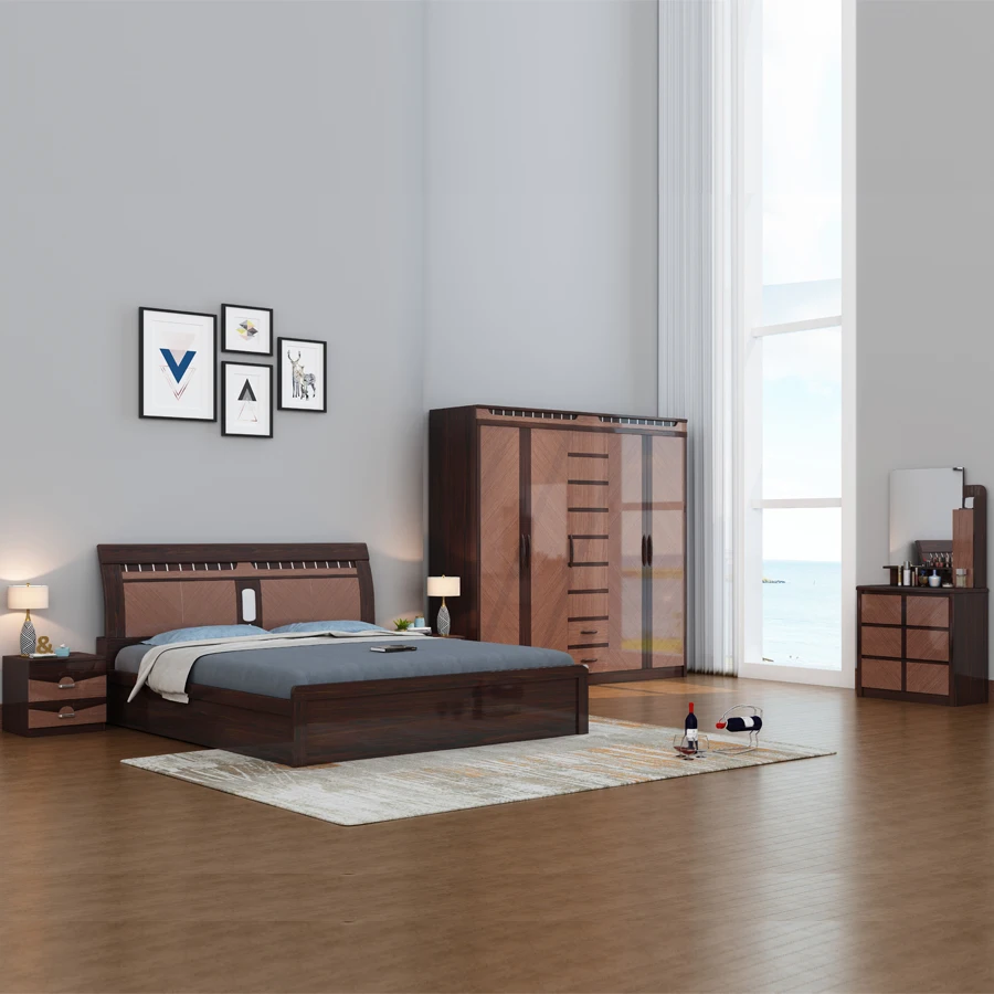 Hot Selling High Gloss Bedroom Furniture Modern Bedroom Set Buy   H943e87ba304e46f1a4e3820342751f24U 