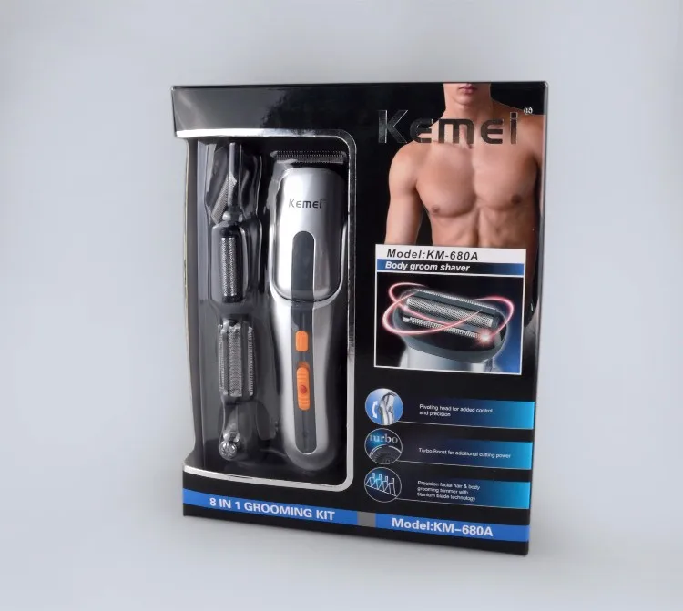 Kemei KM 680A Rechargeable Electric Hair Clipper Trimmer Equipment for Hair Salon