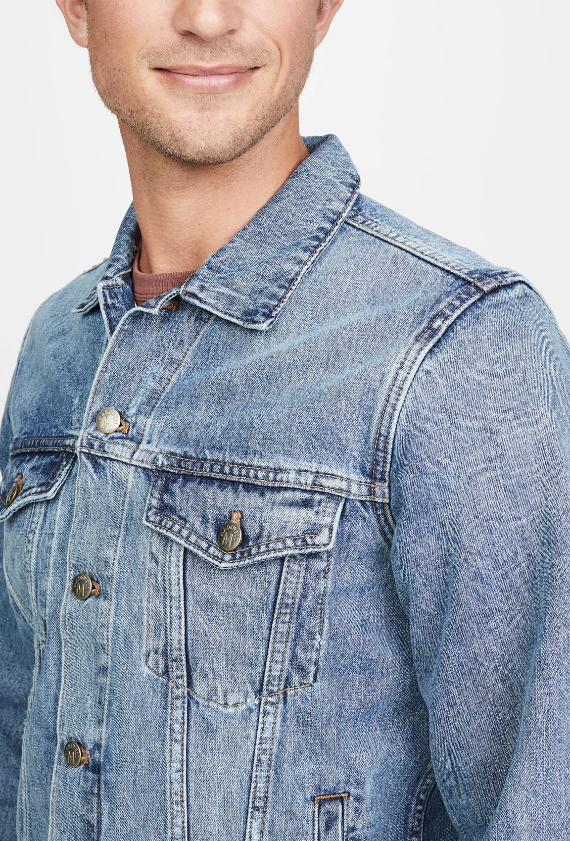 Wholesale denim  jackets Classic denim jacket for men