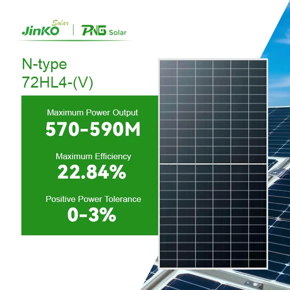Jinko Solar Module Tiger Neo N-Type JKM590N-72HL4 – 570W-590W