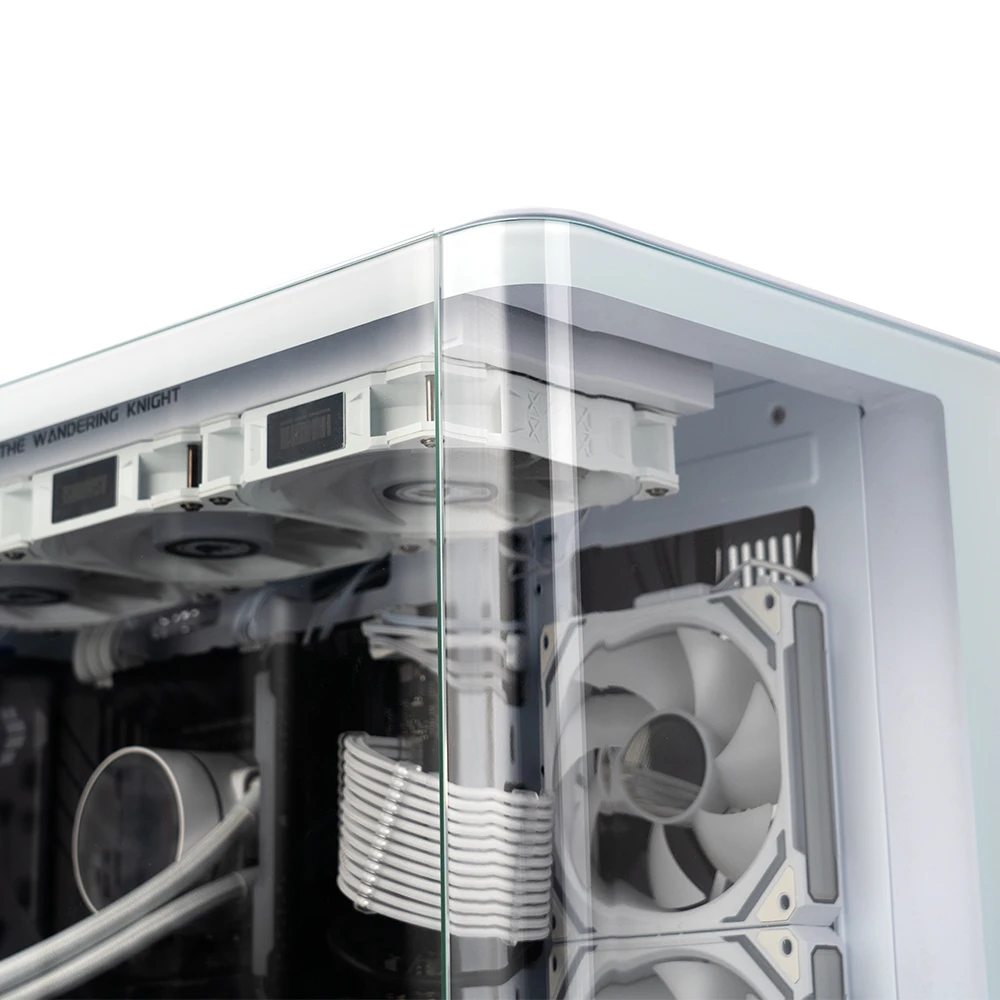 Checkpoint Case Aluminum Alloy Mid Tower Gaming Case with RGB Atx/micro-atx