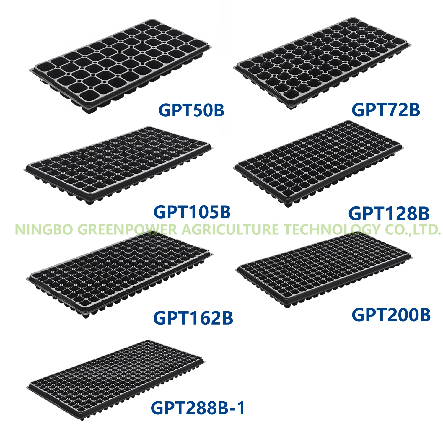 128 Cell Extra Strength Seedling Starter Trays For Seed Germination ...