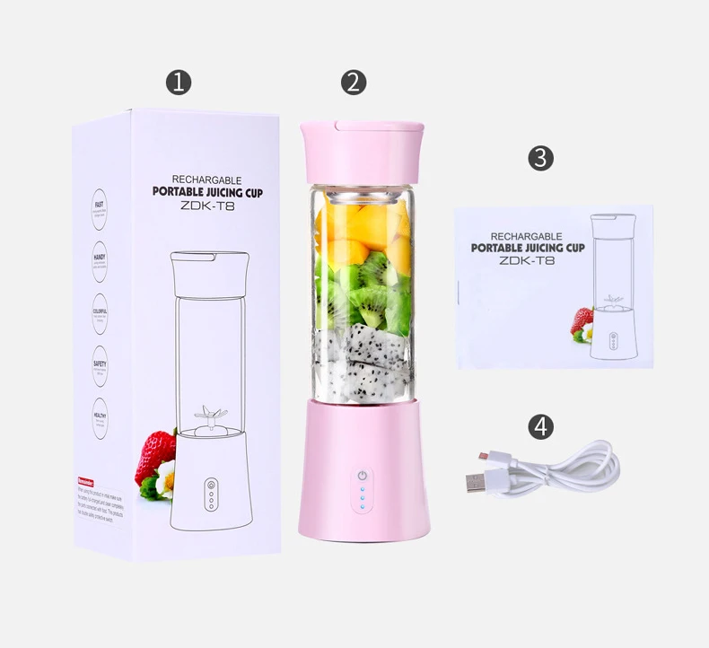 licuadora portatil mini blender juicer cup