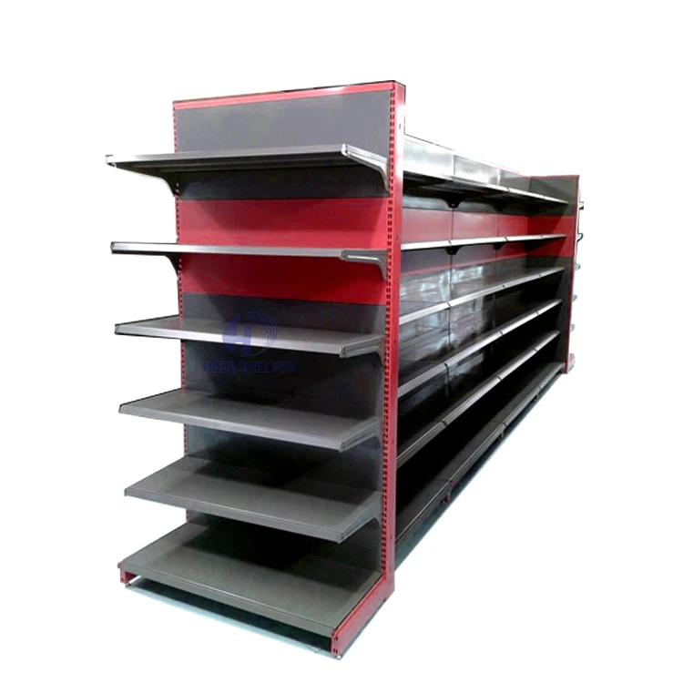 Hot Popular Heavy Duty Coldrolled Steel Super Shop Rack Gondola
