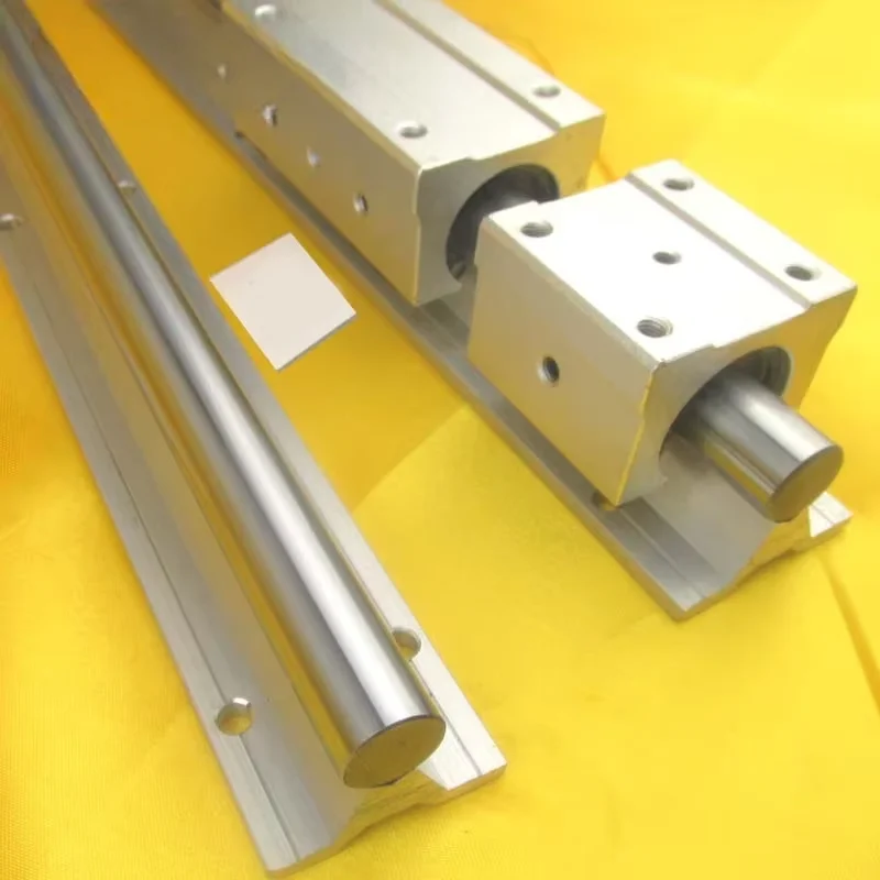 product 25 cylindrical sbr16 aluminum bracket sbr20 optical axis diy engraving machine slide table hardened linear guide-15