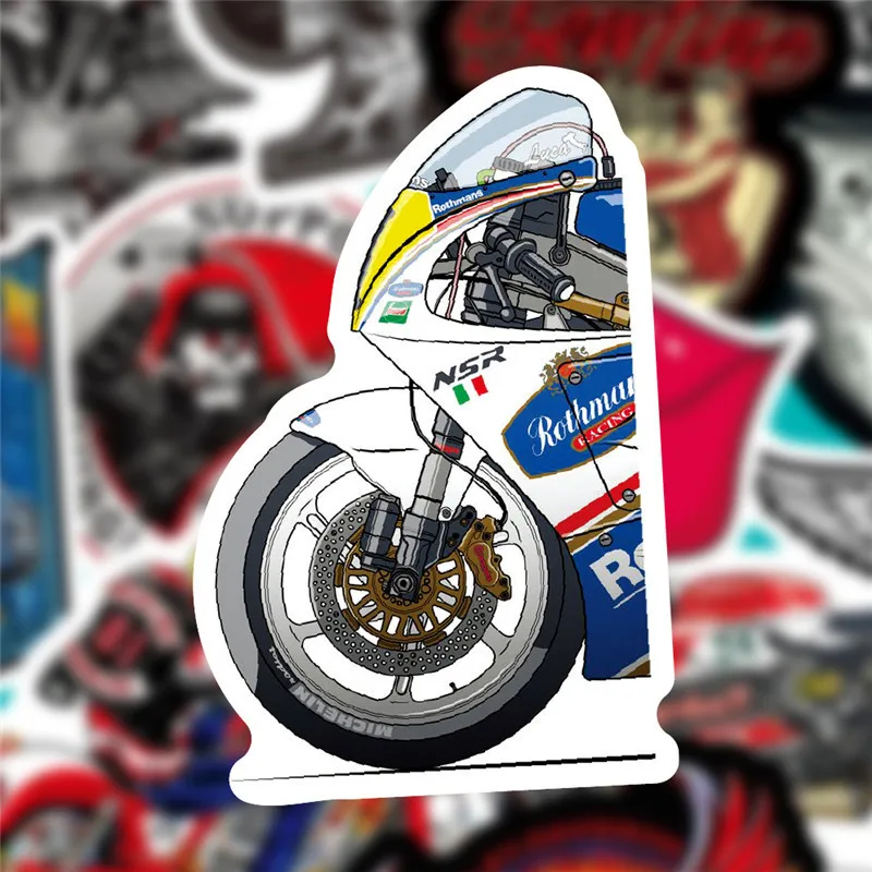 50pcs New Motorcycle Helmet Sticker Pack Ride Club Stickers Lot For Laptop  Bicycle Phone Guitarl Cool Stickers Pack - Buy Stickers For Skateboard  Laptop,Self Adhesive Stickers,Laptop Luggage Sticker Product on 