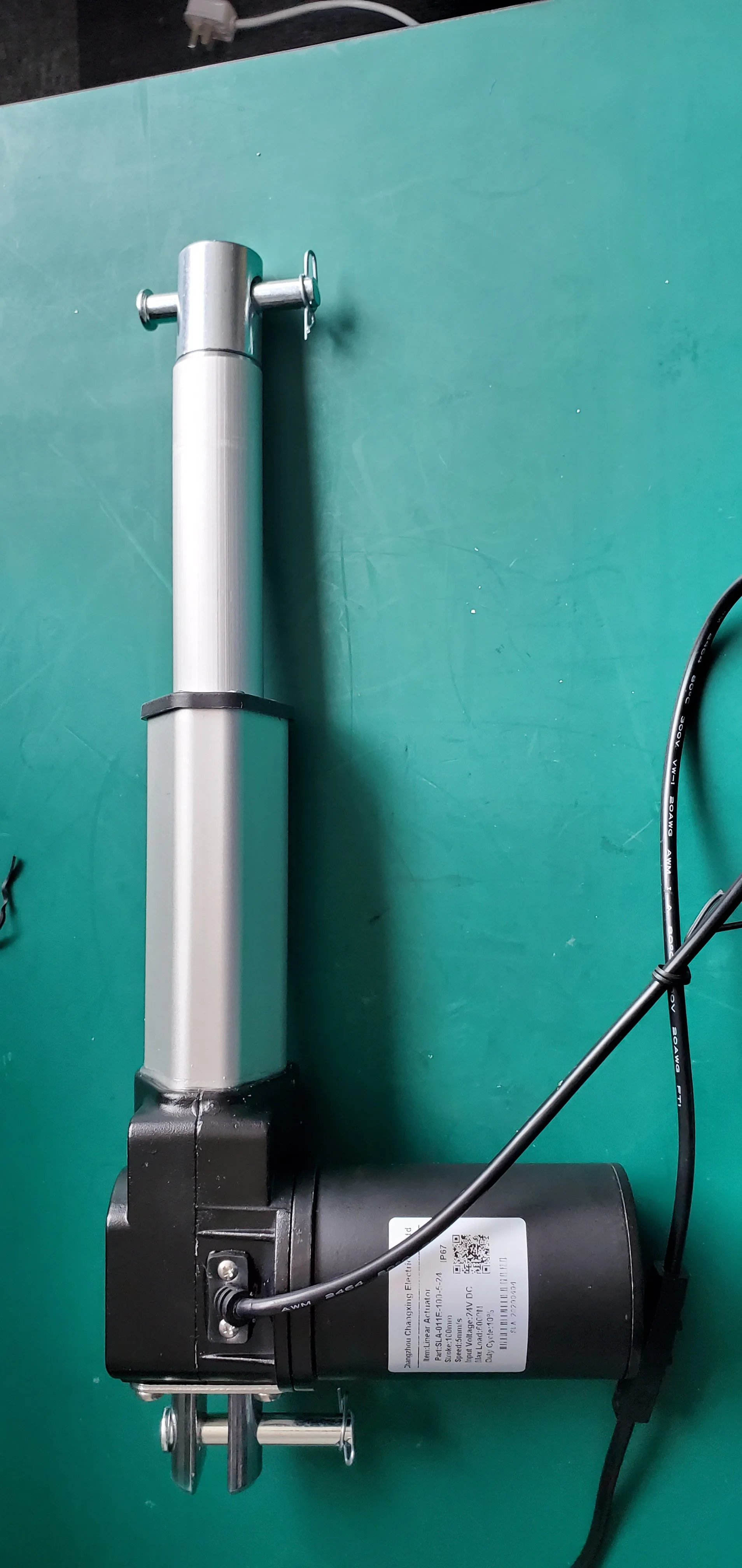 8000n 24vdc Electric Telescoping Linear Actuator With Control Box For