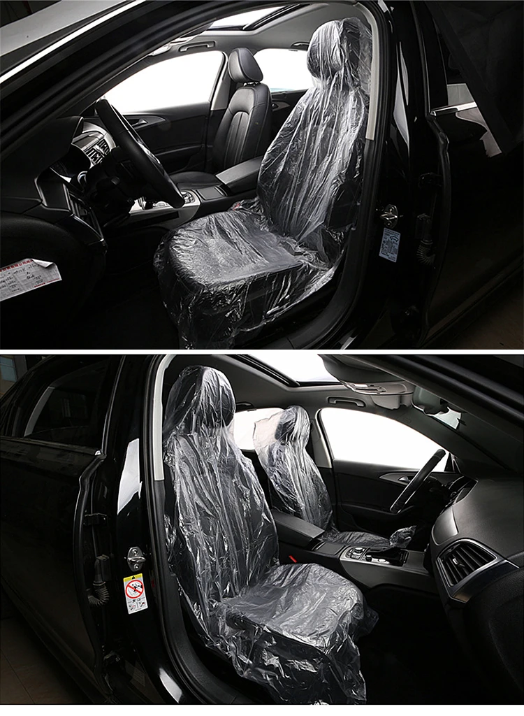 buy 三件套座套,清除汽车座椅 cvers,一次性塑料汽车座椅 product