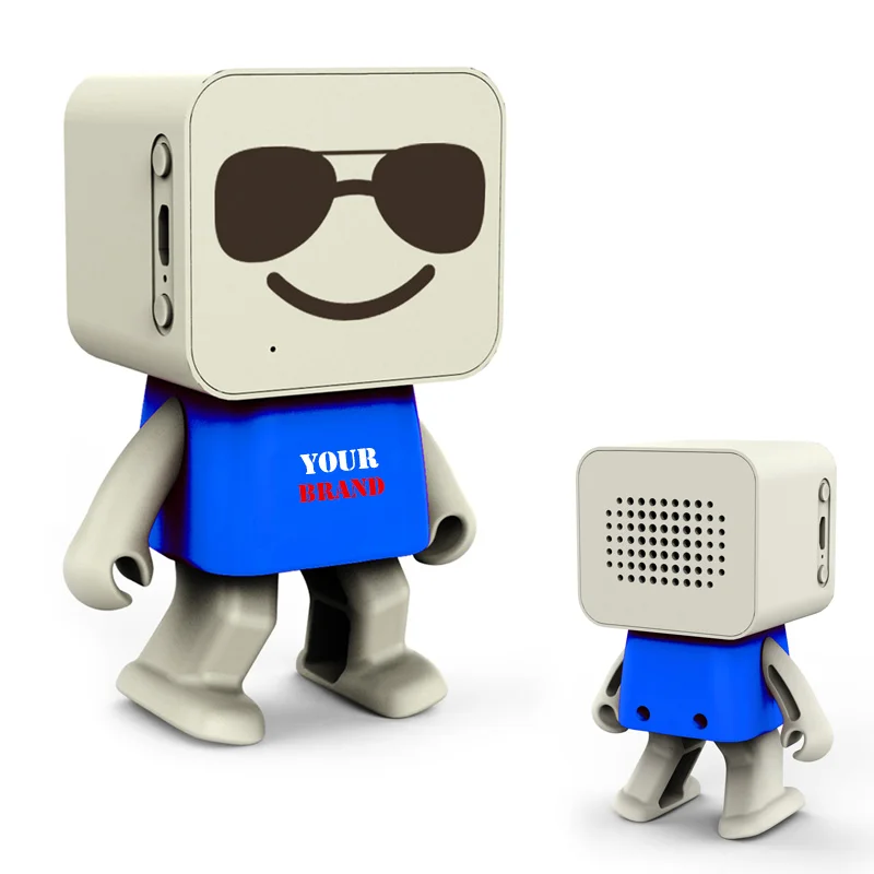 Маленький квадратный робот. Робот cubee.