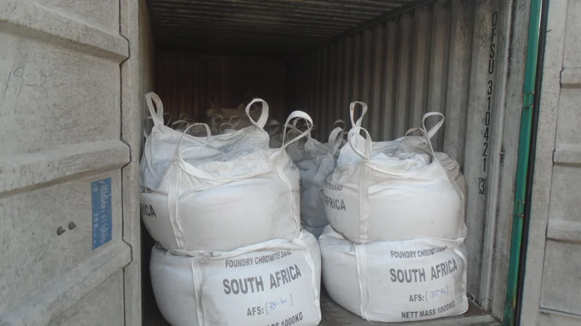 South Africa chromite sand for foundry/46%Cr2O3 casting Chromite sand Price