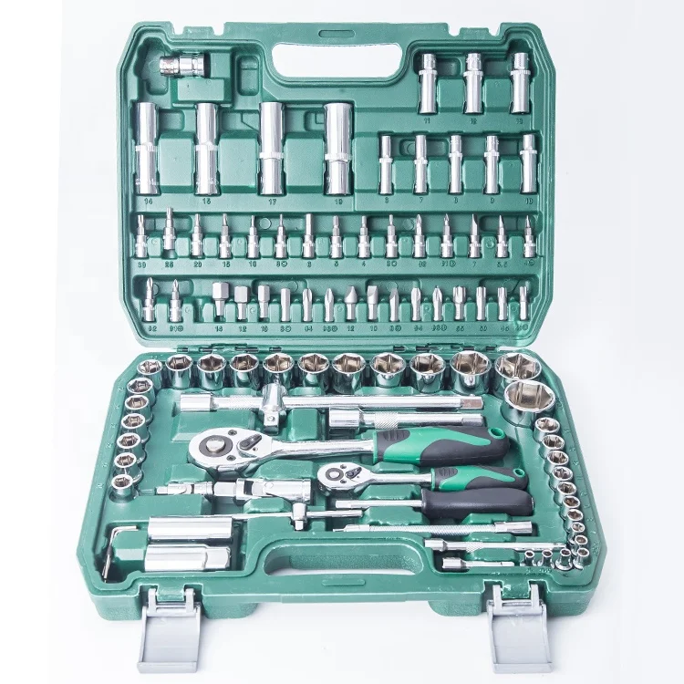 
repair kit plastic box 94pcs handtools tool box set herramientas for mechanic repair 