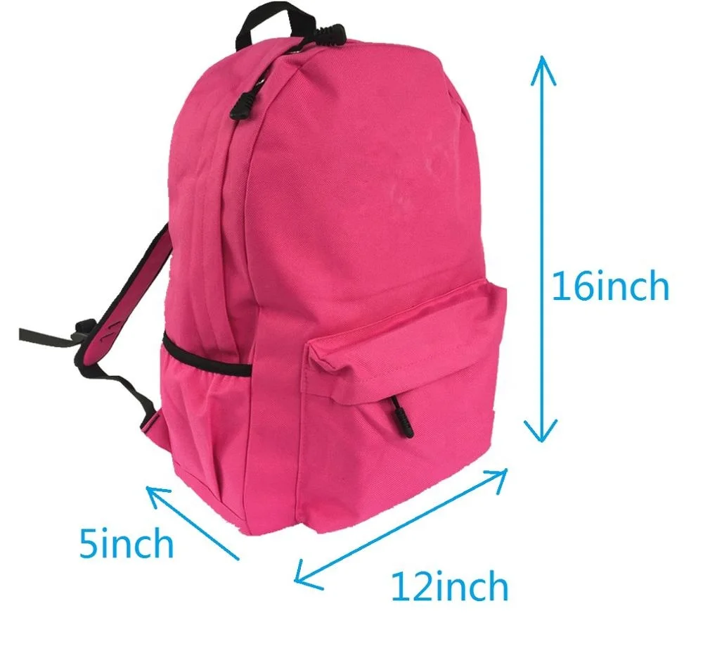 2019 Ecofriendly Manufacture 12oz Canvas Portable School Bag For
