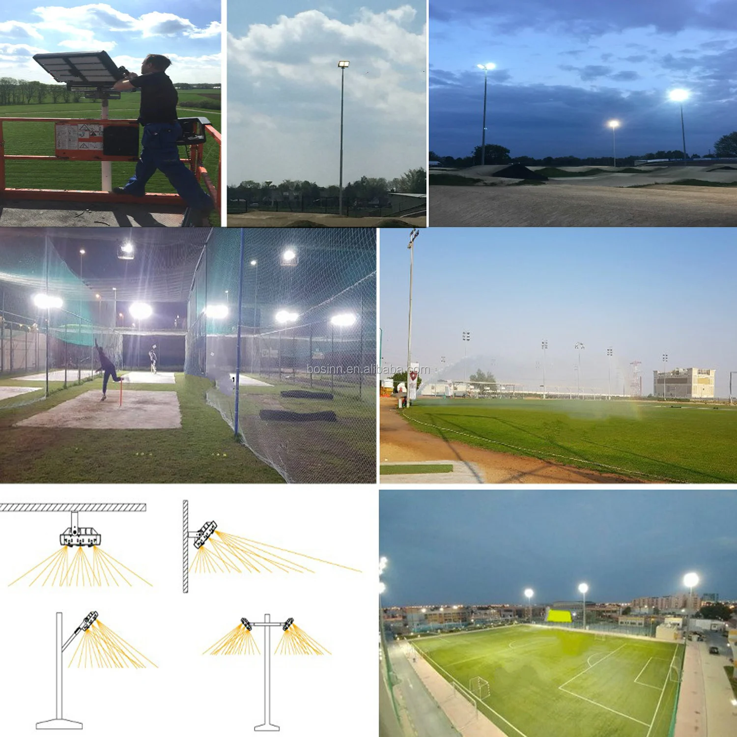 Railway Station Flood Light Module Stadium Lamp 1000w Arena Square ...