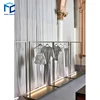 Design mdf apparel store display clothing dress shop furniture garment display for retail