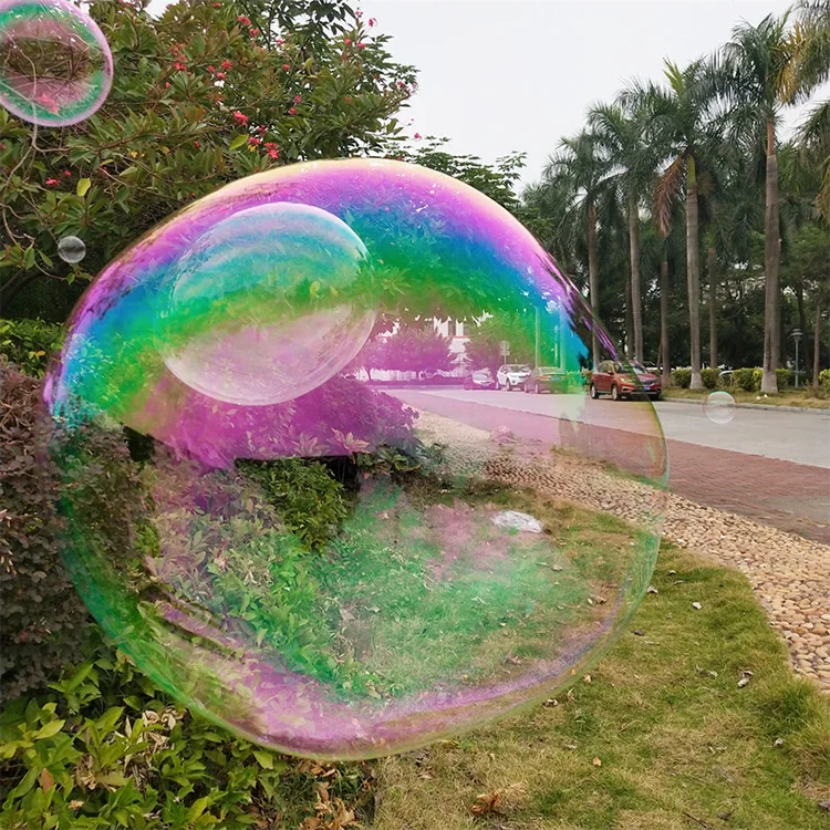 Fun Giant Bubbles Kit Amazing Magic Enormous Huge Bubble Gift Outdoor Garden Toy 
