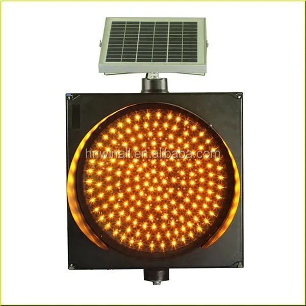Best Service Traffic Signal Lights, Solar Powered Flashing Light, Mini Single Led Lights