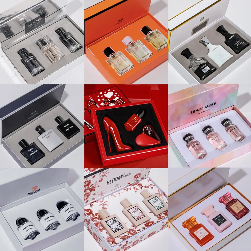 Gana Custom Gift Sets Wholesale Ladies Mini Perfume Gift Sets For Men