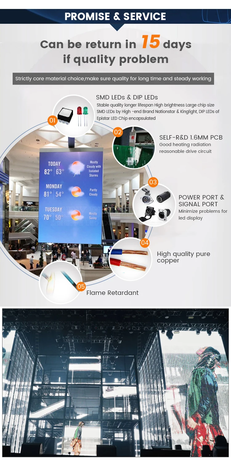 P3.91 Indoor adhesive Large Stage Curtain Film Panel Ecran Pantalla Glasses transparent Led Transparent Led Screen Display
