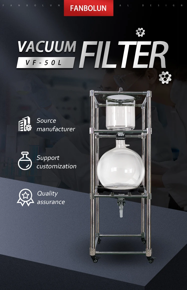 Vacuum Suction Filter Device Filtration Funnel Kit