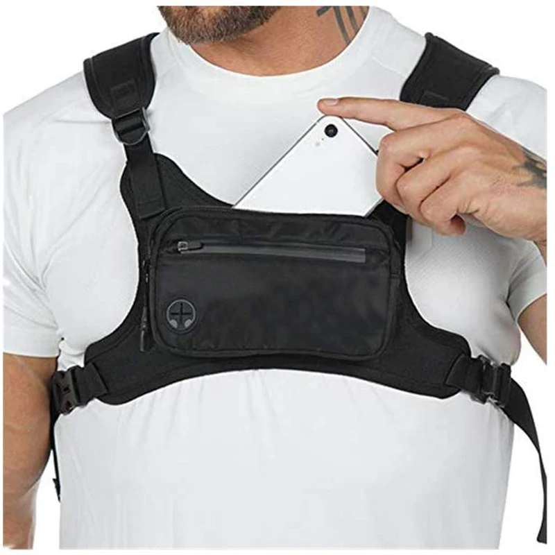 Fashion Custom Tactical Chest Pouch Waist Harness Bag supplier