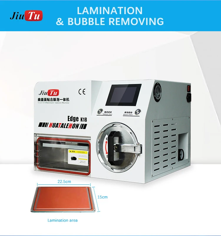 Jiutu All In One Cellphone Edge Screen Lcd Front Glass Mobile Oca