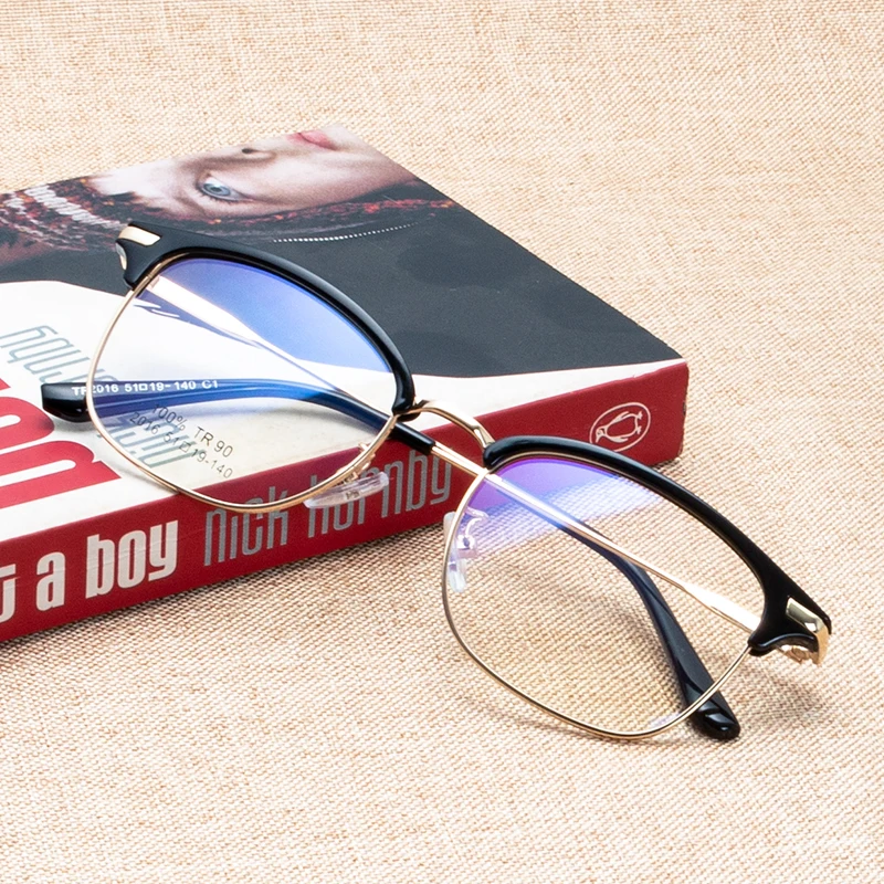 2019 Amazon Super Popular CE TR 90 Designer Eyeglasses Frames Glasses Computer Glasses Anti Blue Light Optical Glasses