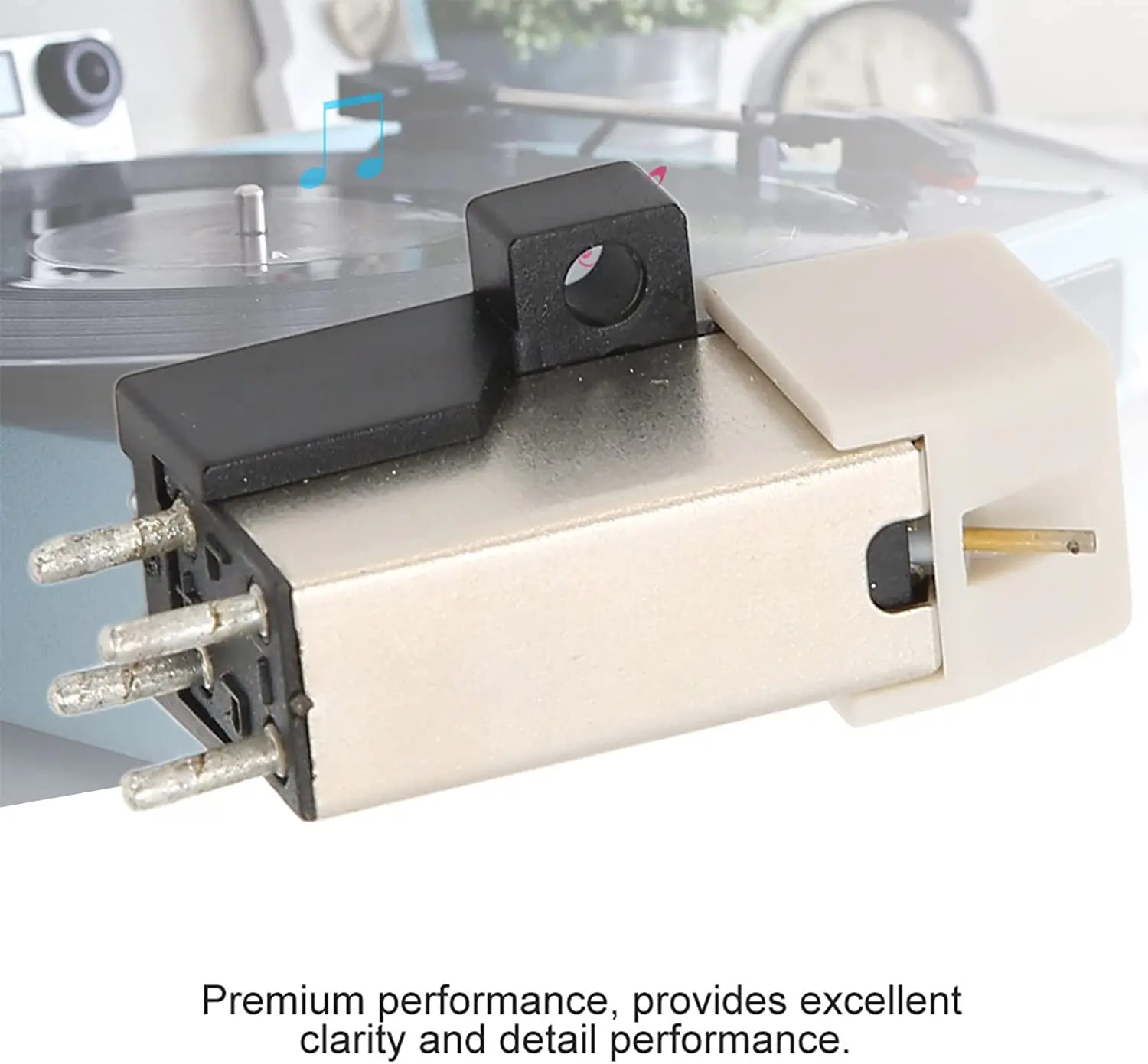 Audventure At3600l Professional Turntable Cartridge Needle Black Color