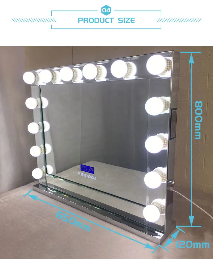 bluetooth vanity mirror 