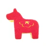 Red Horse Shape Sponge Scourer, Filter Sponge, Kitchen Cleaning Sponge
