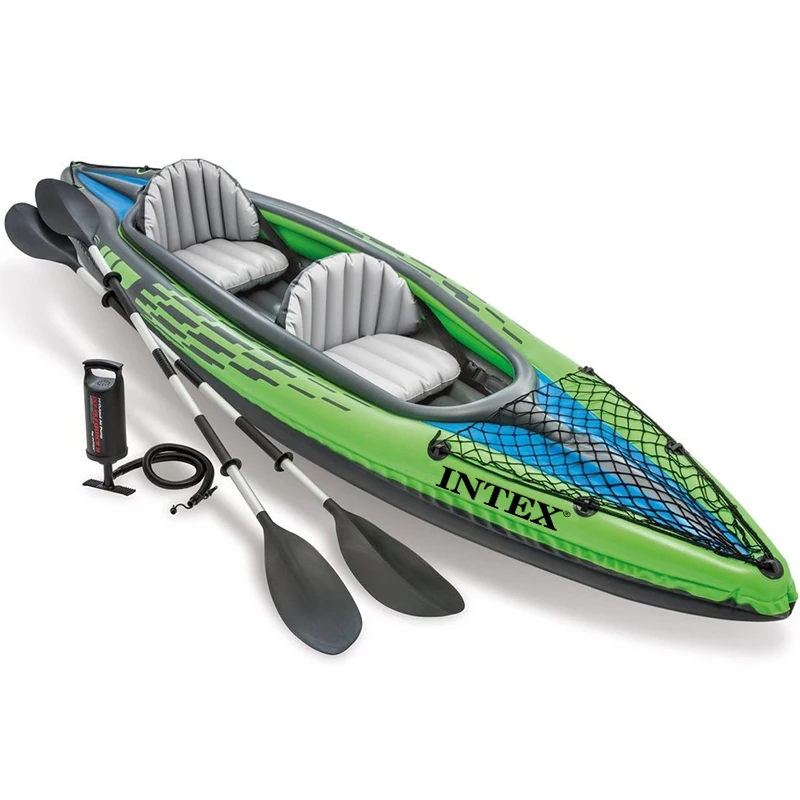 INTEX Challenger K2 Kayak 2 Person 68306NP/CC In Stock Ready To Ship With  Paddle Pump Inflatable Canoe| Alibaba.com