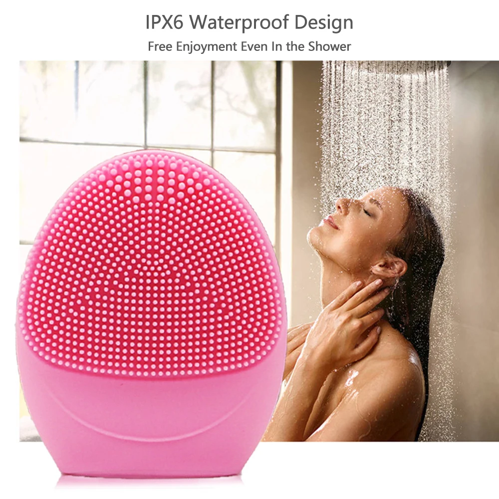 2020 Electric Ultrasonic Mini Double Side Waterproof Silicone Massager Skin Face Cleansing Brush.jpg