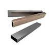 Top Grade Hairline Black Titanium Inox Color Stainless Steel Rectangular Pipe