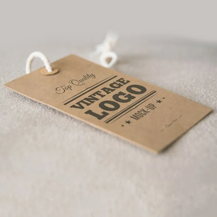 Luxury Fashional Paper Hang Tag,Garment Accessories Apparel Label Hang