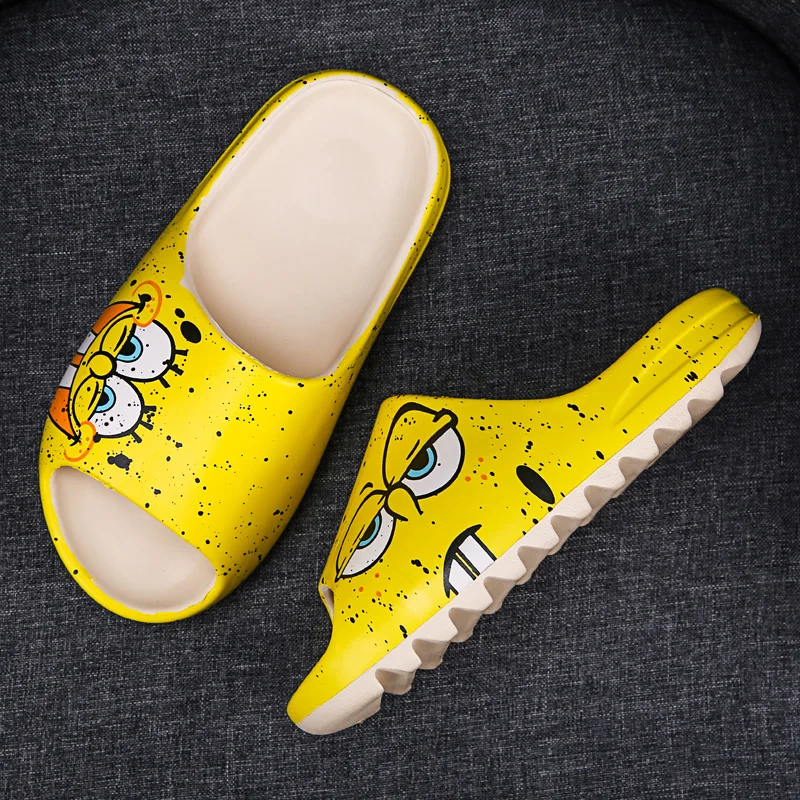 yeezy slides spongebob