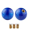 Aluminum Leather Lightweight Durable Round Portable Shift Knob