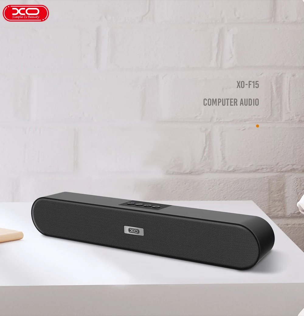 XO-F15 China Speakers Manufacture Long Table Handsfree Speaker Multi-function Connection Dual Sound Wireless Bluetooth Speaker - ANKUX.COM
