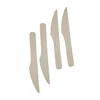 160mm wood disposable fork china factory supply wood fork flatware set