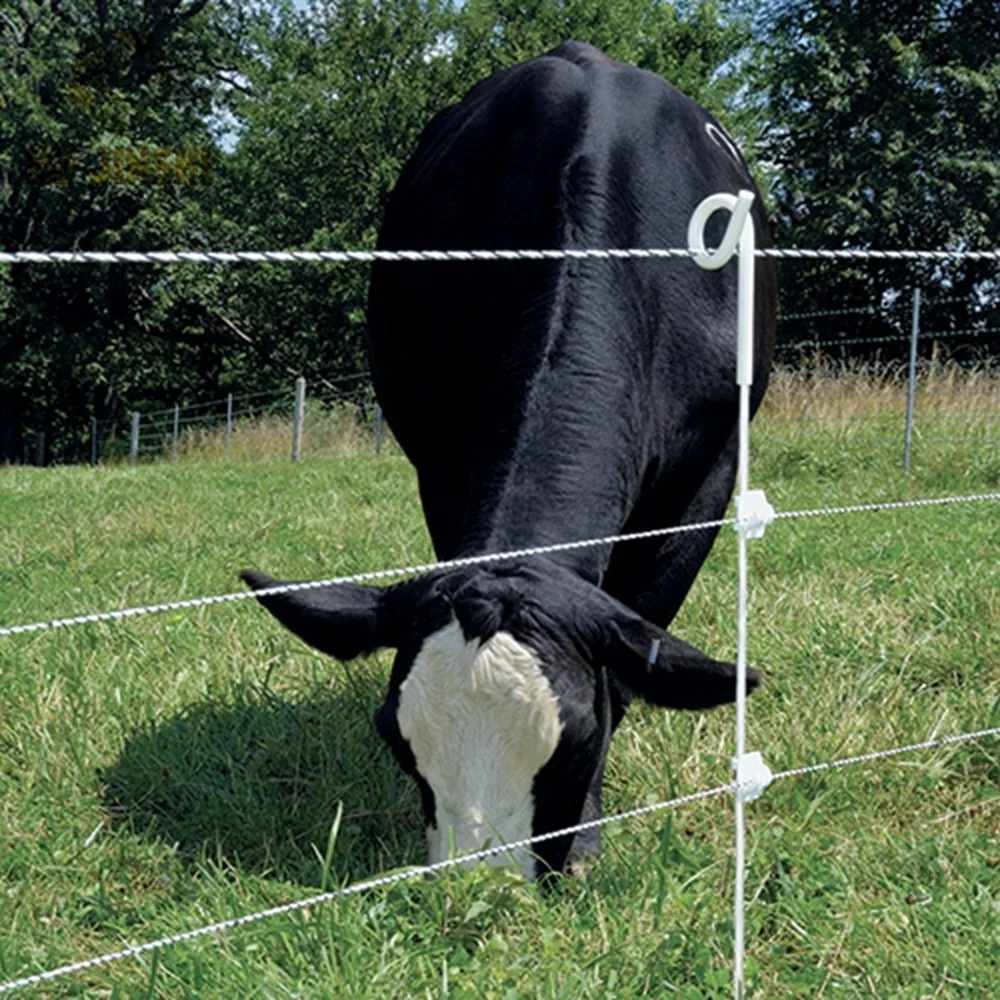 1M Farm Animal Tread-in Portable Electric Fence Pigtail Post