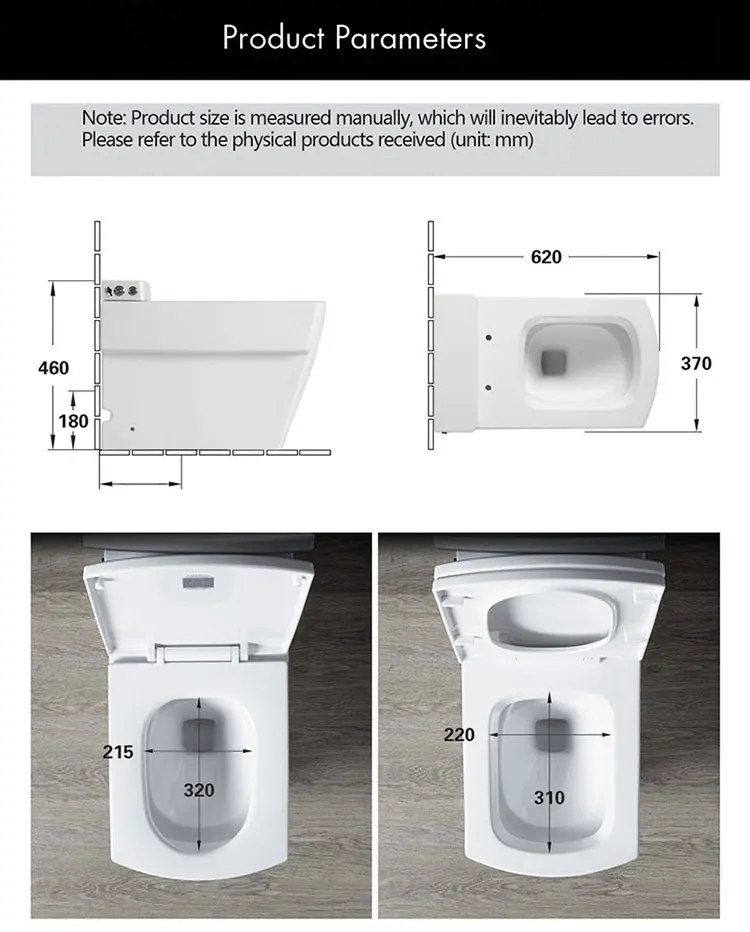 Chinese Morden Style Ceramic Pulse Water Closet Bathroom Accessories Sanitaryware One Piece Wc Pulse Toilet